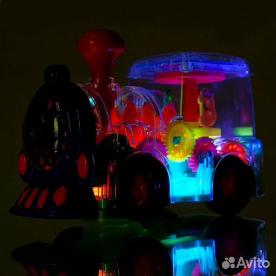 Поезд с шестерёнками