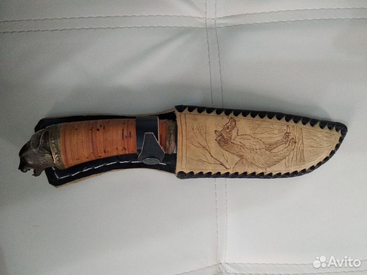 Нож из дамасской стали