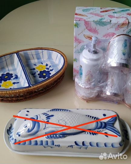 Набор для специй, хлебница