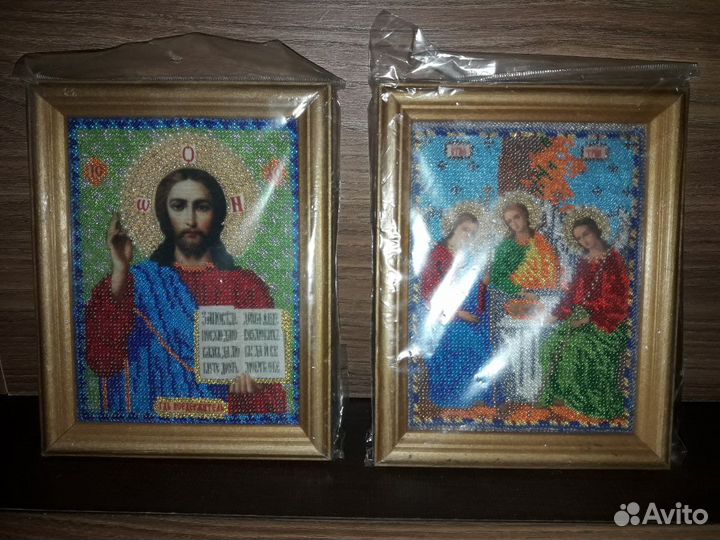 Иконы из бисера