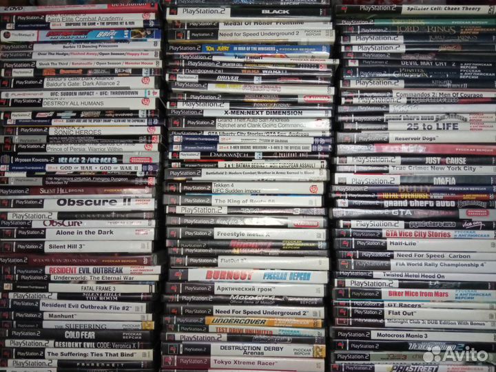 PlayStation 2 игры для прошитых PS2 чипованных