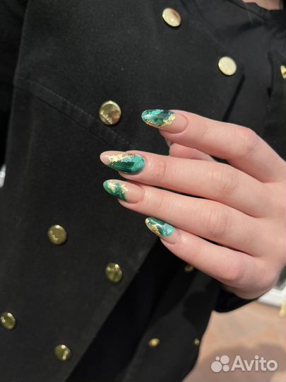 Маникюр коррекция гель лак