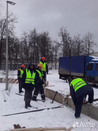 Бригады строителей РФ рб Разнорабочие Демонтаж