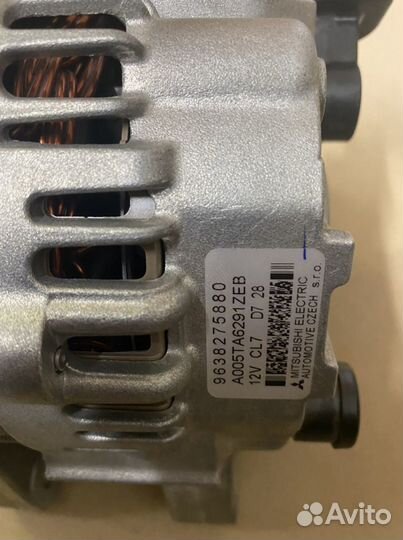 Генератор A005TA6291ZEB mitsubishi/peugeot