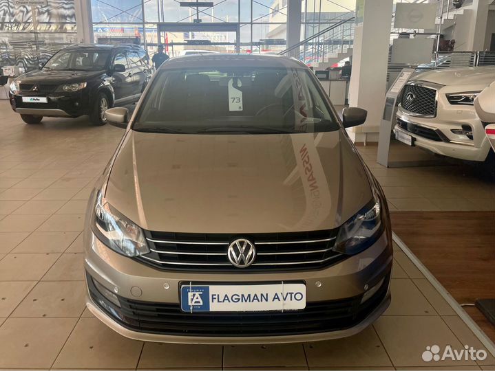 Volkswagen Polo 1.6 AT, 2017, 135 000 км