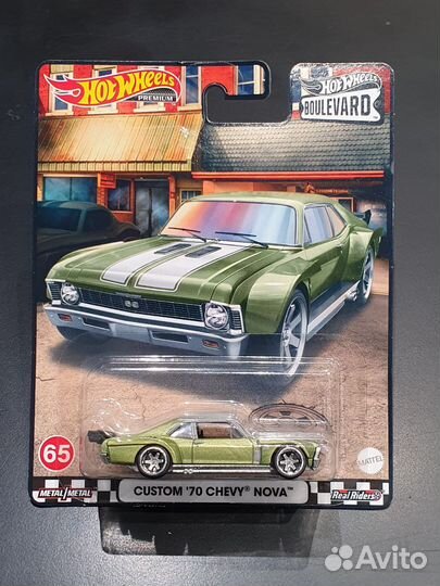Hot Wheels Premium Custom '70 Chevy Nova