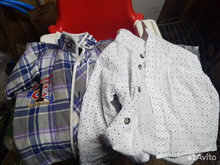 Детские вещи пакетом на мальчика 86 92
