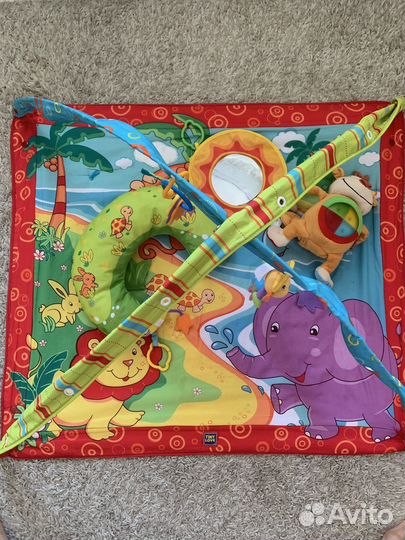 Развивающий коврик tiny love остров обезьяны