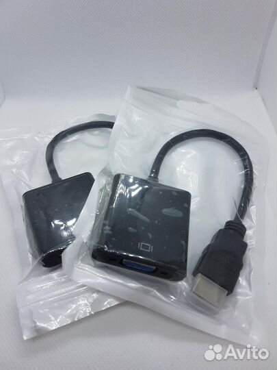Адаптер - Переходник с hdmi на VGA новый