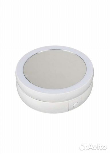 Зеркало с подсветкой настольное на подставке