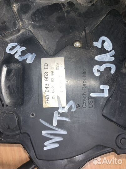 Замок сдвижной двери левой vw transporter t5