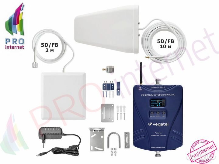 Комплект усиления сигнала TN-900/1800/2100 PRO