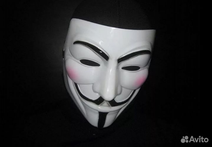 Маска Анонимус Инкогнито маска Гая Фокса