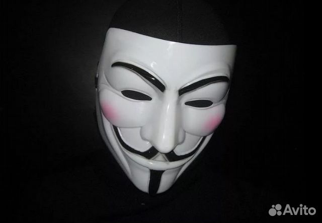 Маска Анонимус Инкогнито маска Гая Фокса