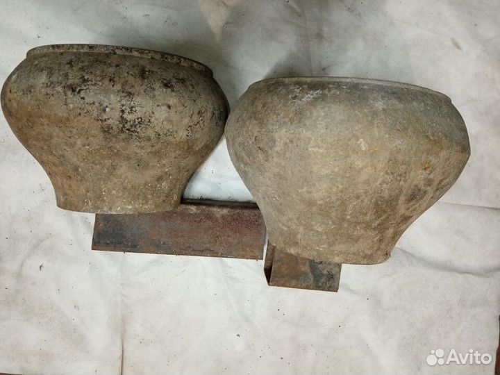 Чугунок старинный СССР 8 и 10 литров