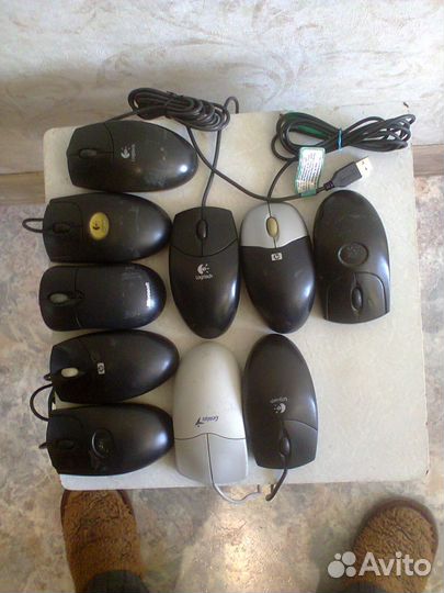 Комп.мышь Logitech,Genius,Microsoft,oklick,lenowo
