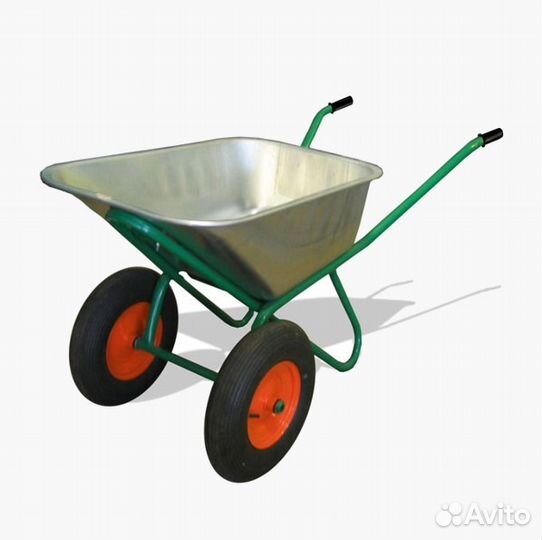 Тачка двухколесная строительная 110 Л. 250 кг