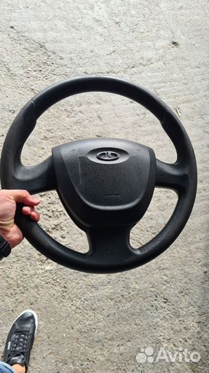 Руль - подушка на Лада Гранта