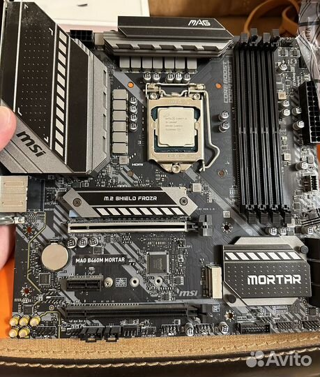 Комплект процессор i5 10400f + мат плата MSI B460M