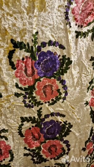 Скатерть СССР. Плюш новая