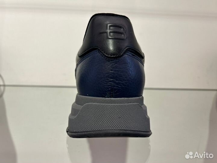 Кроссовки мужские Baldinini черно-синие р-р 42