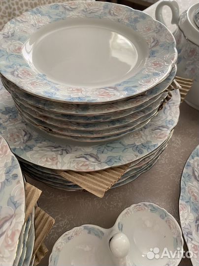 Столовый сервиз новый чехия