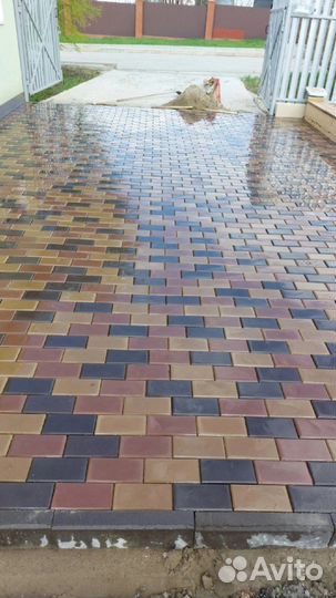 Укладка брусчатки