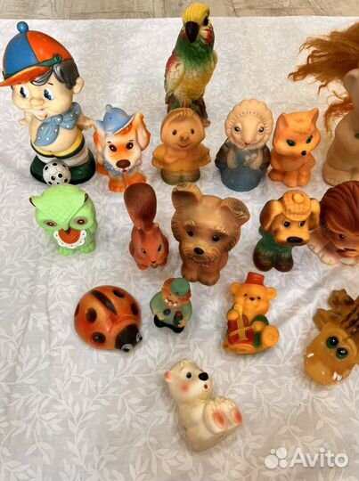 Резиновые игрушки советские СССР