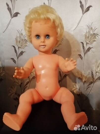 Кукла гдр Раунштайн времен СССР 48 см