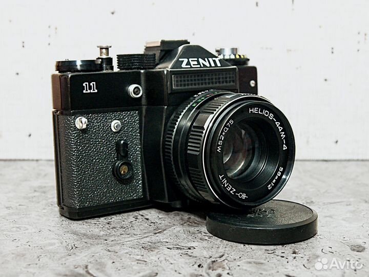 Пленочный фотоаппарат Zenit 11 + Helios-44M-4