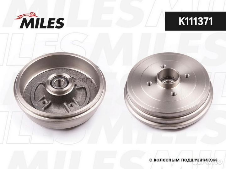 Miles K111371 Барабан тормозной nissan micra/note