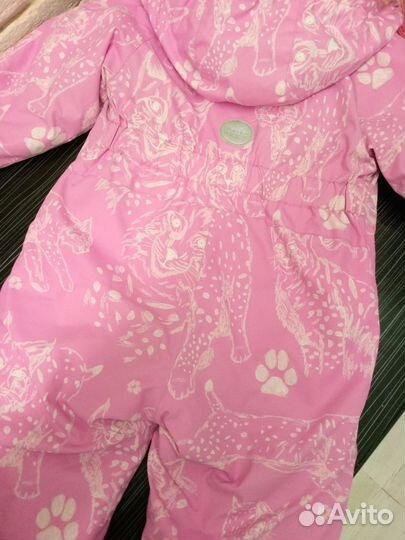 Зимний комбинезон для девочки 80