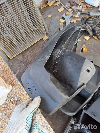 Консоль на ниву с карманом