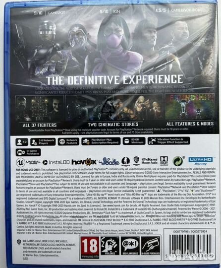 PlayStation Mortal Combat 11 Ultimate и др