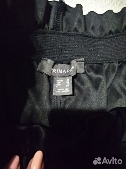 Юбка кожзам Primark р.46