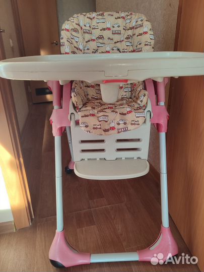 Стульчик для кормления chicco polly