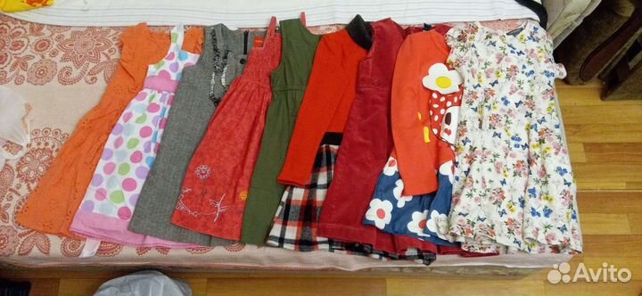 Вещи на девочку 110-122. Пакетом