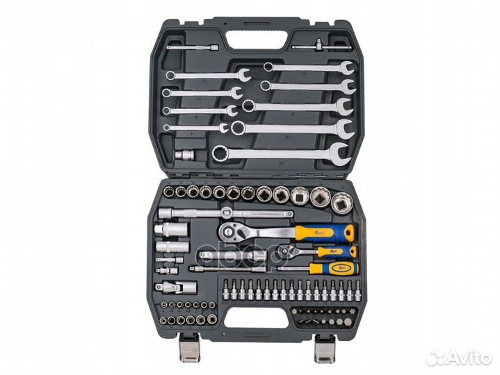 Набор инструмента 1/2Dr и 1/4Dr 82 пр. с 12 гра