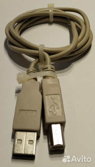 Кабель USB 2.0 Type-A - USB 2.0 Type-B (принтер)