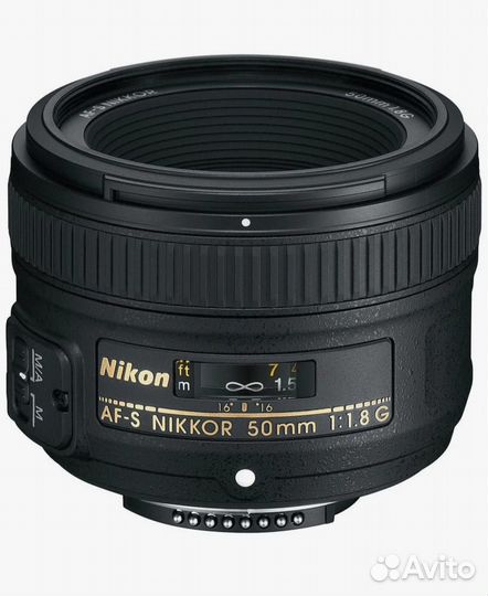 Nikon 50mm f/1.8G AF-S Nikkor(Новый-Гарантия)