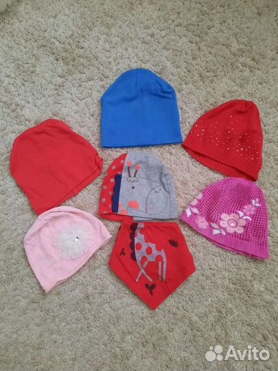 Детские шапки, варежки, перчатки