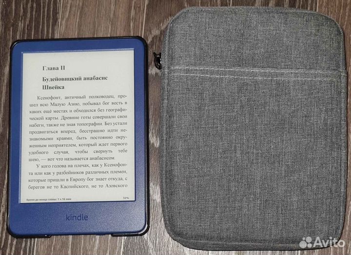 Amazon kindle 11 2021 + чехол и кейс