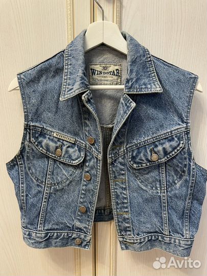 Джинсовый жилет Турция