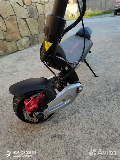 Электросамокат kugoo x8 18ah 1600w