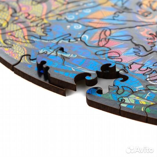 Фигурный пазл Unidragon, Чарующая Сова, размер Sma