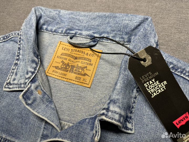 Джинсовка мужская levis