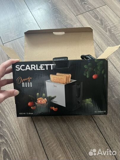 Тостер новый scarlett