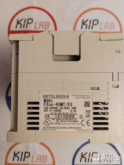 FX3G-60MT/ES Mitsubishi Electric плк