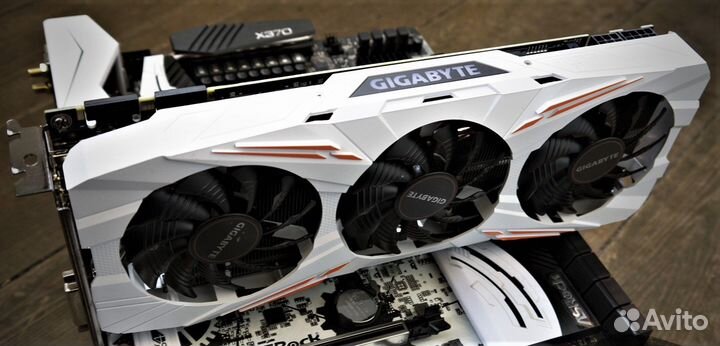Беленькая gtx 1080 ti nvidia geforce