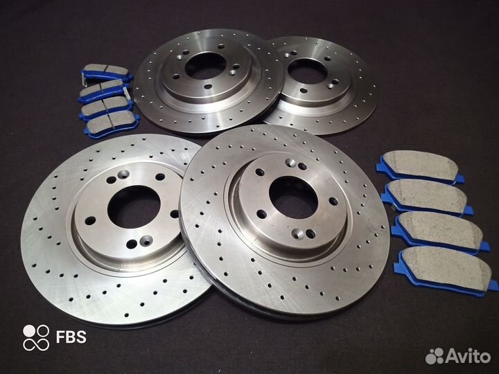 Комплект sport тормозной системы KIA ceed 3 CD